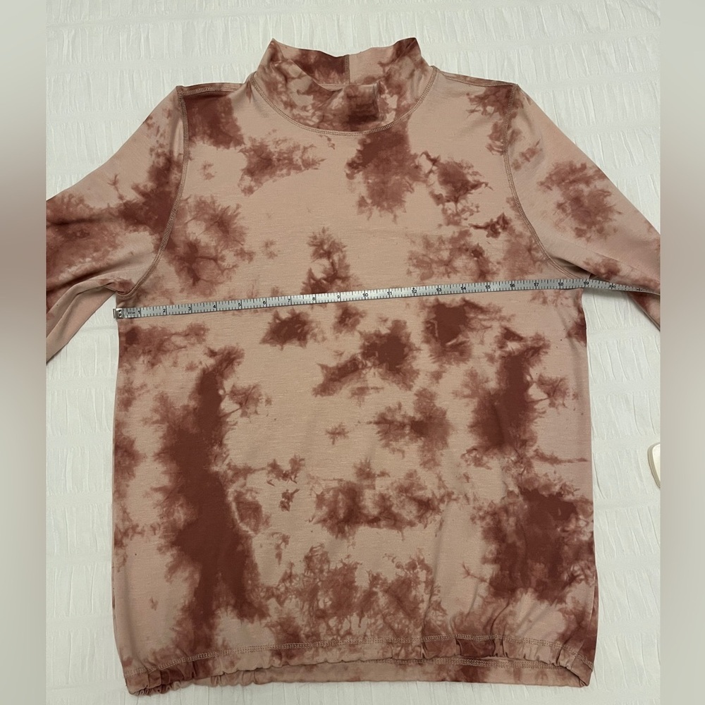 INDYEVA Baris Long Sleeve Mock Neck Elastic Bottom Pullover Top Outdoors Casual - Picture 12 of 15